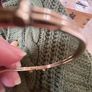 Vintage Gold Plated Bracelet Marked  M I C Image 3