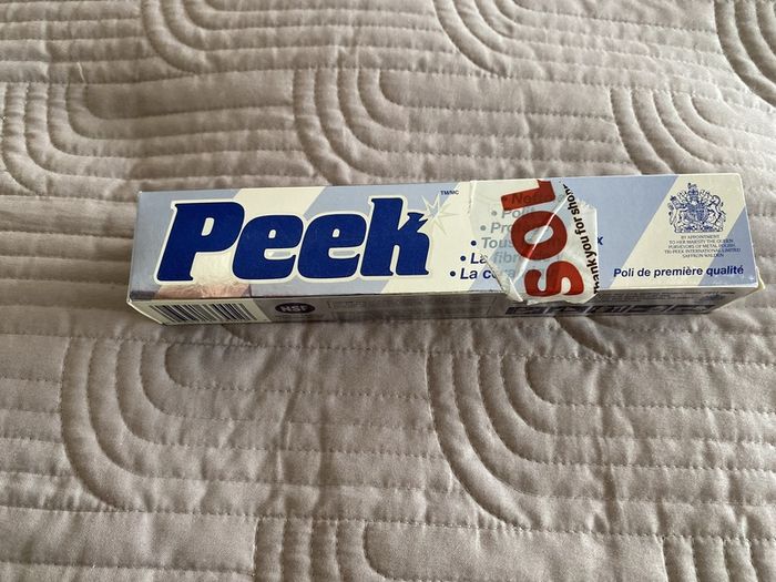 Peek - silver polish