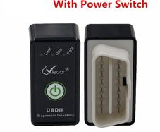 V2.1 Super MINI ELM327 Viecar Bluetooth 2.0 OBD2 Auto Diagnostic Interface Viecar ELM 327 With Power Switch