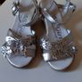 girls silver sandals Image 4