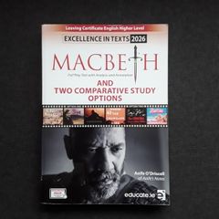 Leaving cert English Higher Level Macbeth - brand new book