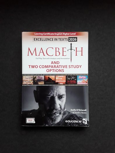 Leaving cert English Higher Level Macbeth - brand new book