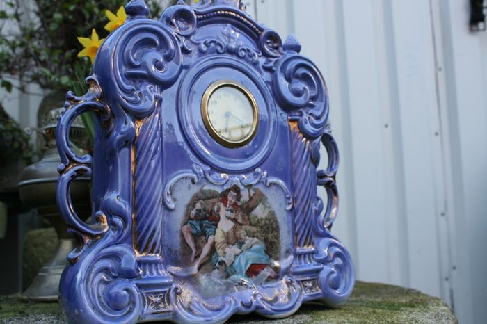 Vintage Ceramic Clock Stamped