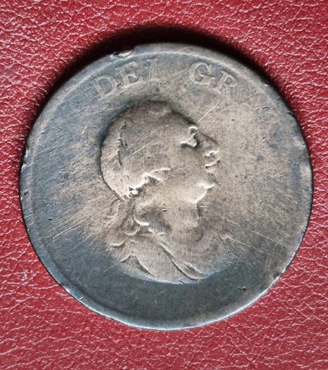 1799 George III  Half-Penny Coin