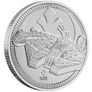 Niue 1 oz Silver Star Wars Millennium Falcon Coin 2021. BU (in Capsule) Image 2