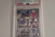 Team Rocket's Murkrow 106/098 Art Rare Pokemon Japanese PSA 10