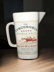 Rare vintage Whisky advertising pitcher