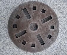 Harrison Lathe faceplate