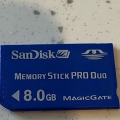 Psp memory stick pro duo 8 gb MagicGate