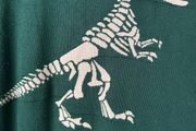 Green Joanie brand dino jumper