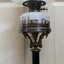 Wonderful  Antique Victorian Oil Lamp height 26" Image 7