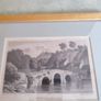 FRAMED ANTIQUE PRINT Glenmire [Glanmire] Bridge, near Cork drawn by R. Westall. A.R.A.  engraved by Edwd. Finden. Image 8