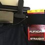Generous Fit NEW FlipBack Boys Black jeans size 10 years Image 3