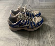 Nike p6000 blue and white size uk 5 and a half