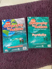 New Geography in Action - Junior Cycle Geography - Textbook & Combined Portfolio & Activity Book - Set