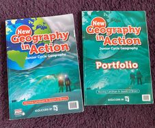 New Geography in Action - Junior Cycle Geography - Textbook & Combined Portfolio & Activity Book - Set