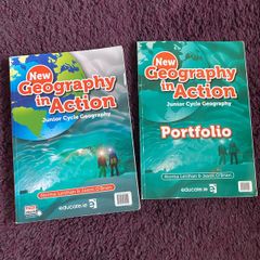 New Geography in Action - Junior Cycle Geography - Textbook & Combined Portfolio & Activity Book - Set