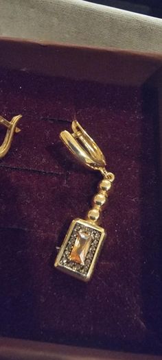 14k rose gold necklace+earrings