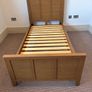 Quality 3ft Oak Single Bed + Mattress + Topper + Duvet | Cost 780 > 450 Image 6