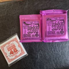 Ernie Ball 11-48 Power Slinky strings   5 sets