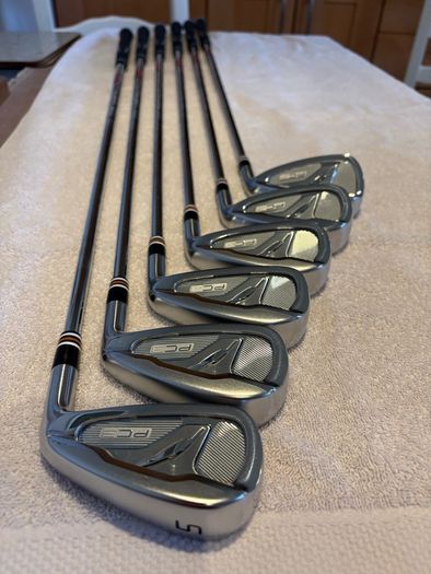 Absolutely pristine PC3 irons by the elide Japanese Brand Fourteen