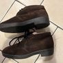 Morelands Sheepskin Lined Suede Shoes Image 5