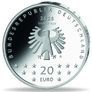 Germany 20 Euro .925 Silver Commemorative Coin 2025 - Berlinale. Uncirculated. (In Capsule) Image 2