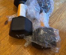 Dumbbell Set Neoprene 15KG each - Maynooth
