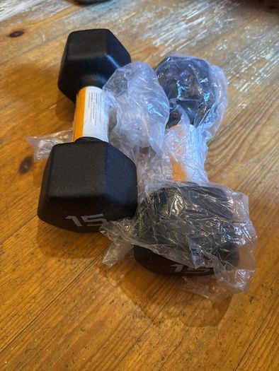 Dumbbell Set Neoprene 15KG each - Maynooth