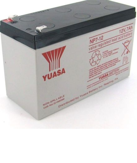 Intruder alarm panel Battery 12 v 7 amp Brand new yuasa alarm battery