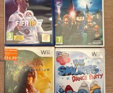 PS4 & Nintendo Wii Game Bundle FIFA 18, LEGO Harry Potter & More