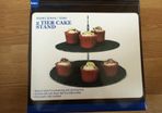 2 Tier Slate Cake Stand