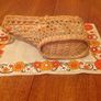 Vintage Retro Wicker Wine Serving Basket Image 9