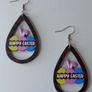 Hollow Out Waterdrop Easter Bunnies Earrings Image 7