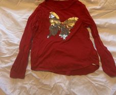 Girls  GAP 'S' long sleeved top
