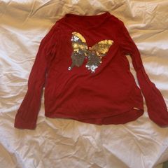 Girls  GAP 'S' long sleeved top