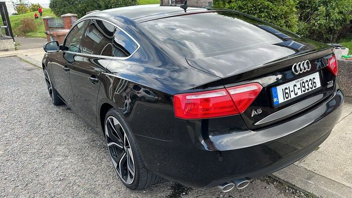 Audi A5 2.0 TDI 2016, Black on Black, 20" Wheels