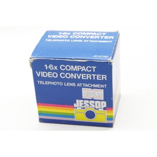 Jessop 1.6x Compact Video Converter Telephoto Lens Attachment - 09311