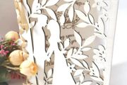 Personalized Wooden Wedding Card, Money Gift Option Available