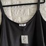 Plus Size Black Cami Top Image 2