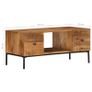 Coffee Table 90x45x40 cm Solid Mango Wood Image 7