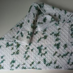 Hand Made Baby Blanket & Hat Set