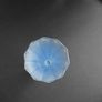 Art Deco Ankerglas Bernsdorf 1930's  Blue Glass 'Trumpet' Vase Image 3