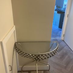table and matching mirror