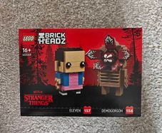 Lego Brickheadz Stranger Things Demogorgon and Eleven 40549