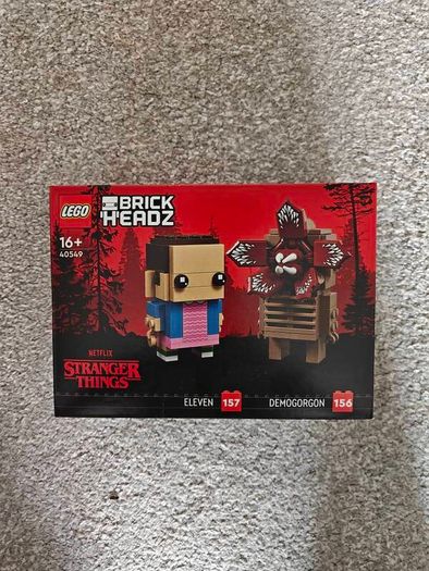 Lego Brickheadz Stranger Things Demogorgon and Eleven 40549