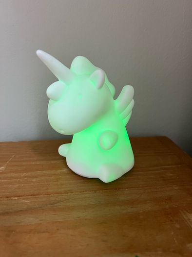 Colour Change Unicorn Lamp