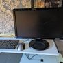 dell computer plus monitor keyboard mouse and cannon printer Image 3