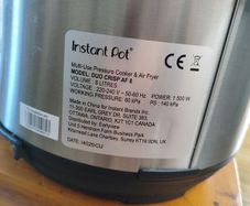 Instant Pot Duo Crisp + Air Fryer 11-in-1 Multicooker