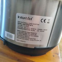 Instant Pot Duo Crisp + Air Fryer 11-in-1 Multicooker